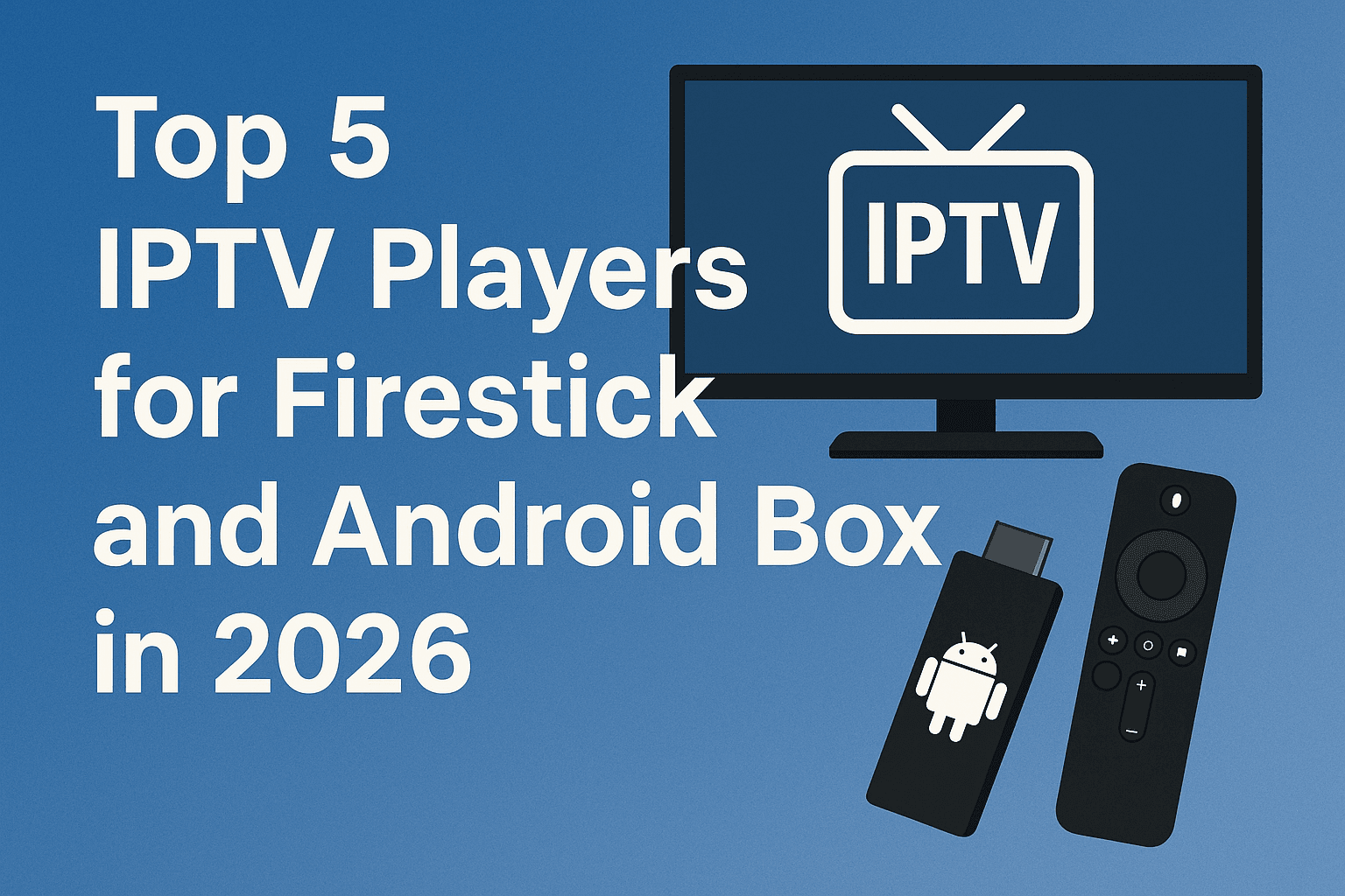 Top 5 IPTV Players for Firestick and Android Box in 2026